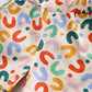 Summer Full Printe LettersShirt Set