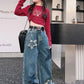 Big Pocket Cargo Style Jeans