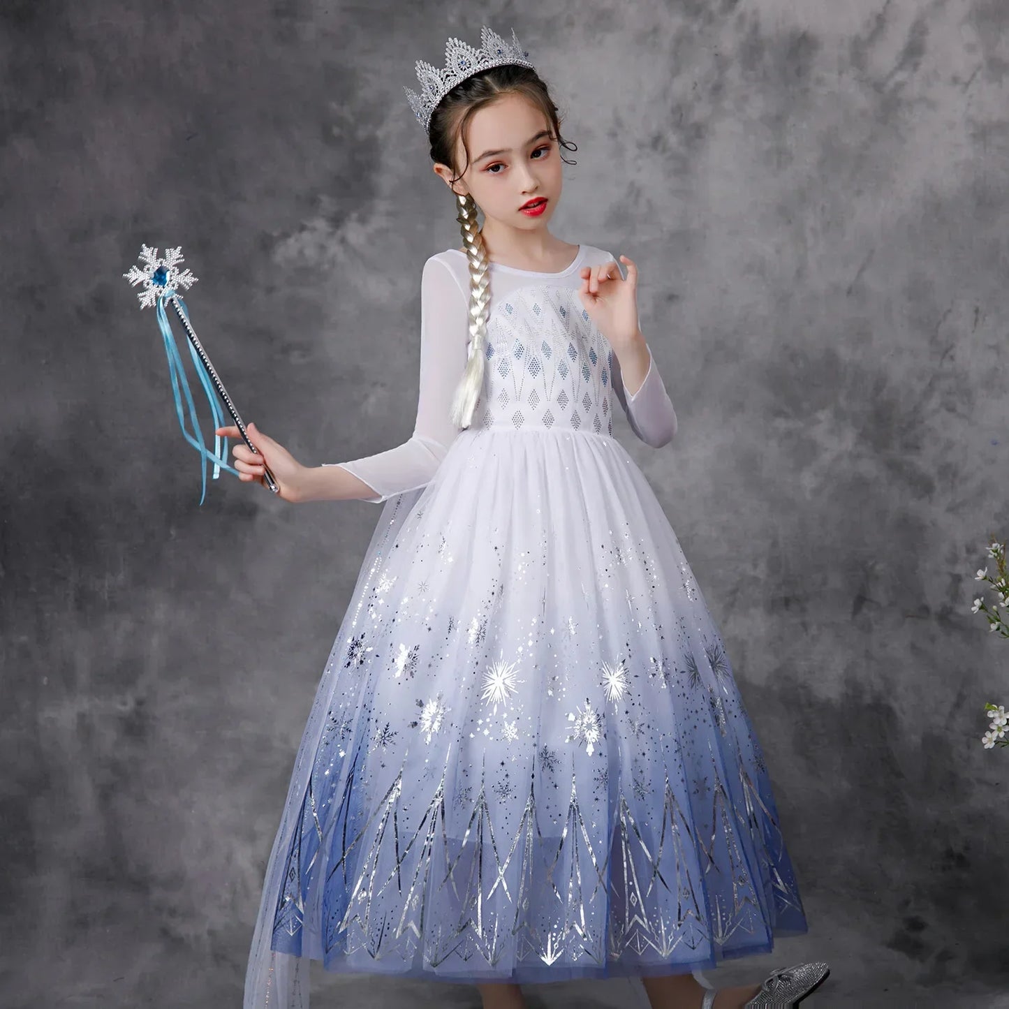 Snowflake Sequins Dress