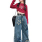 Big Pocket Cargo Style Jeans